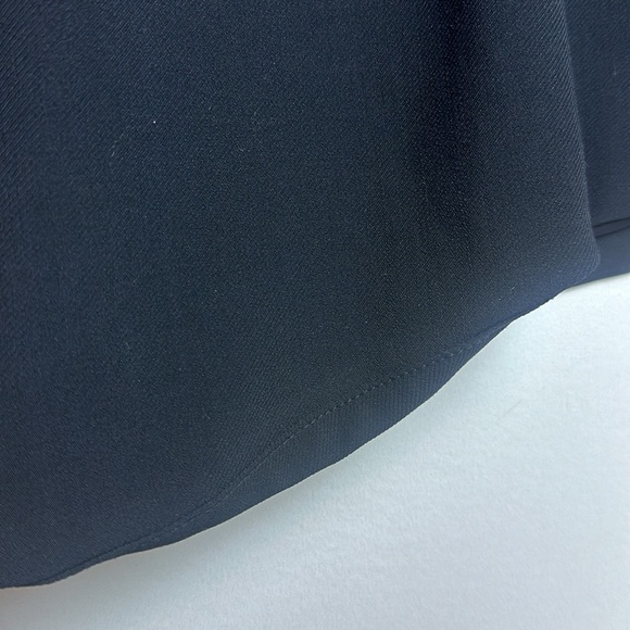 ❗️NEW Helmut Lang Crystal Leather Black Two Tone Asymmetrical Sheath Dress - Picture 17 of 17